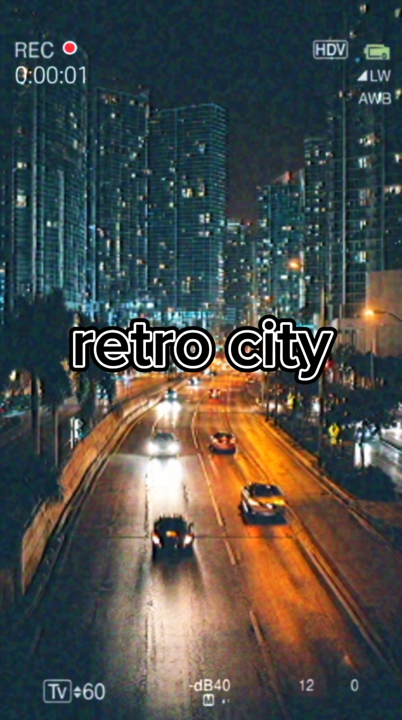 retro city vibes