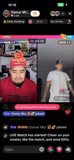 TikTok nivel 