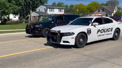 2 police cars