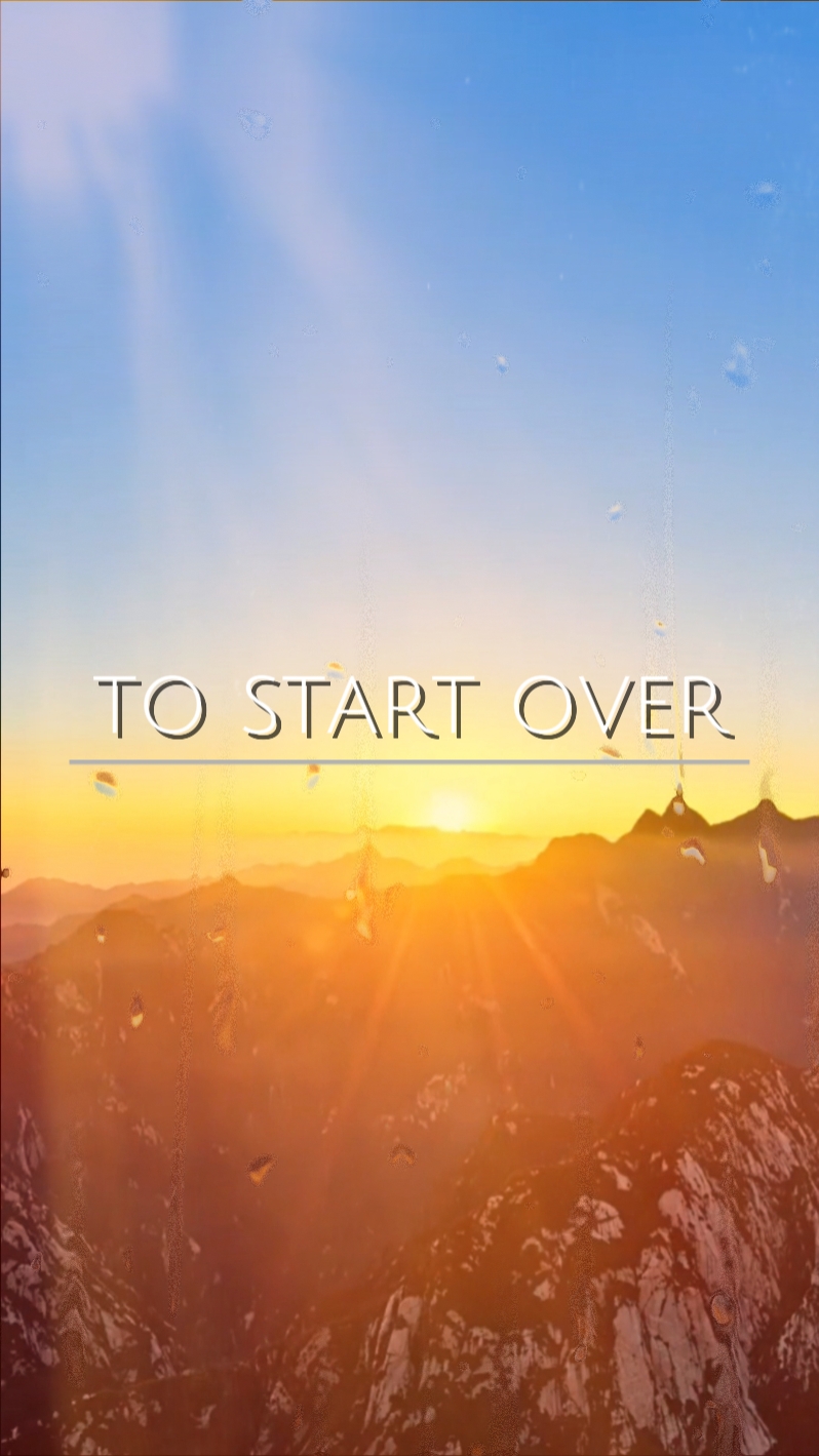 Starting Over Nature
