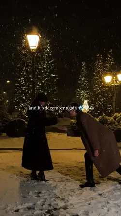 It’s December 🤍