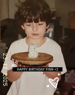 HAPPY BIRTHDAY FINN!