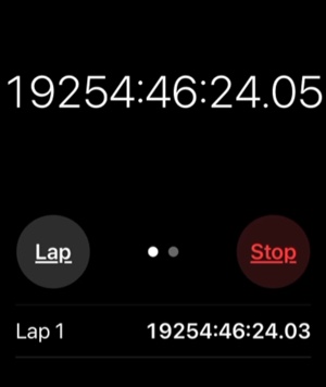 Oras ng Stopwatch