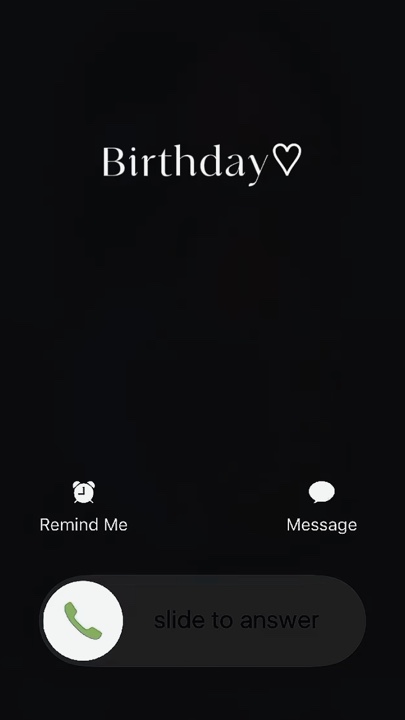Birthday 🎂 
