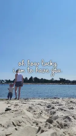 Oh how lucky I am!