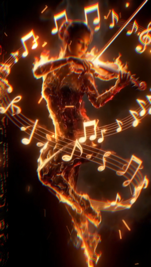 Notas musicais de tendência 