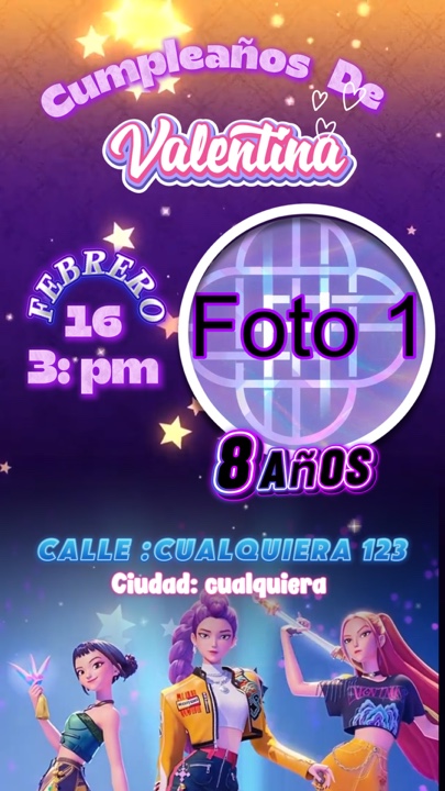 Cumpleaños Huntrix 