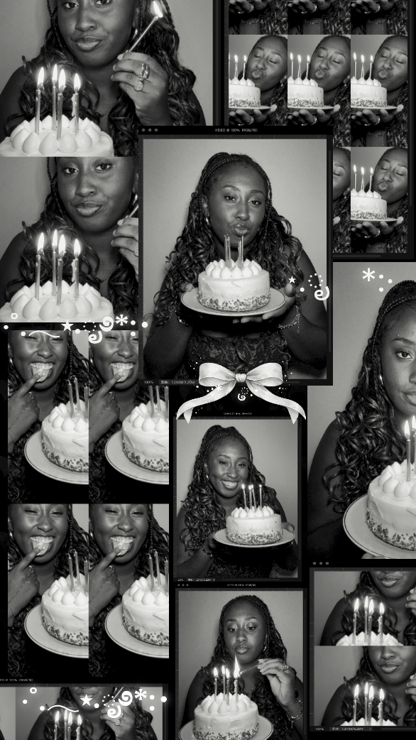 B&W Film Collage