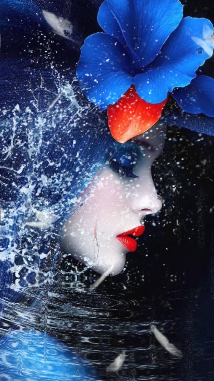 Réflexion de l'eau 