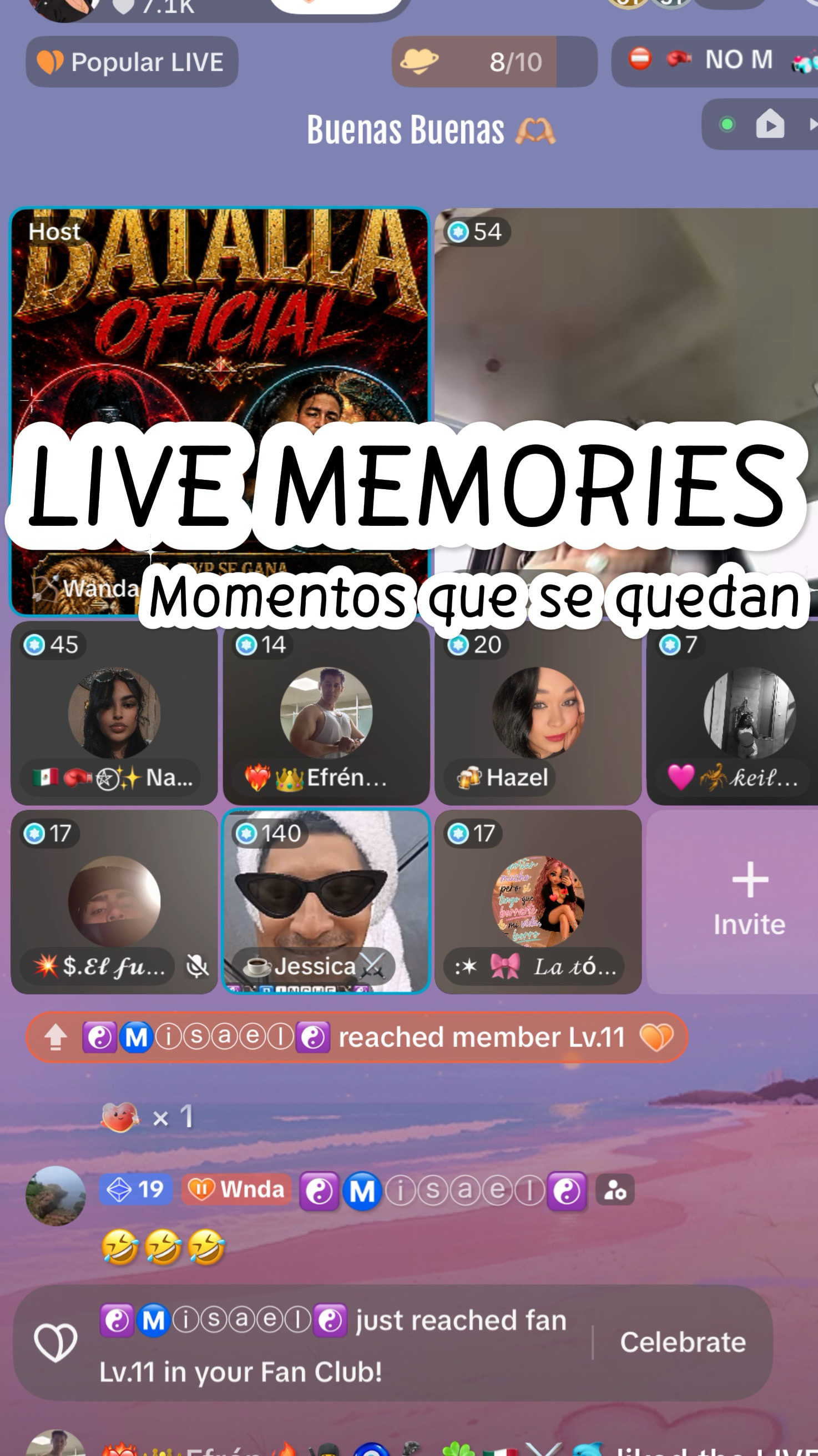 Memórias AO VIVO 