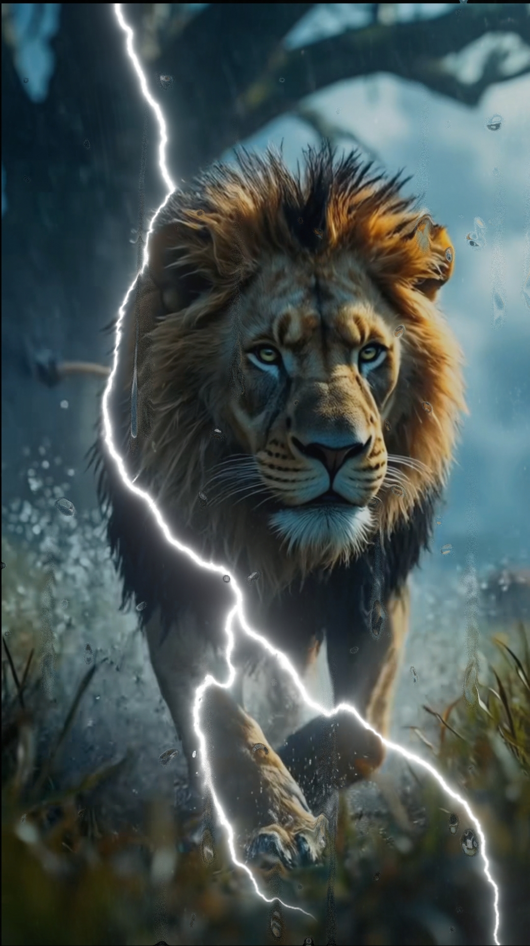 lion hot ai edit