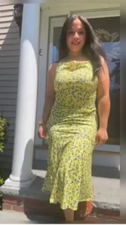 Yellow dress