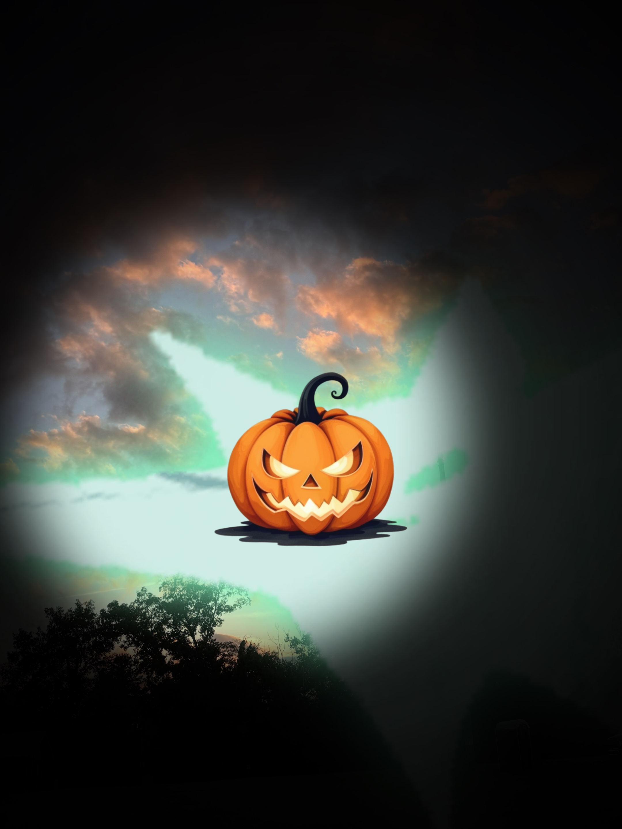 Kartu suara Halloween