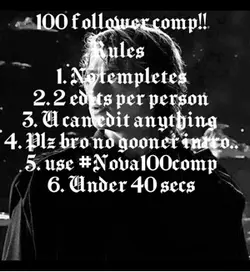100 follower comp