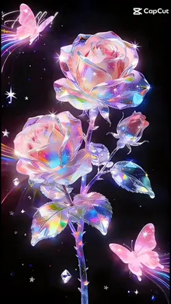 flower and butterfly
