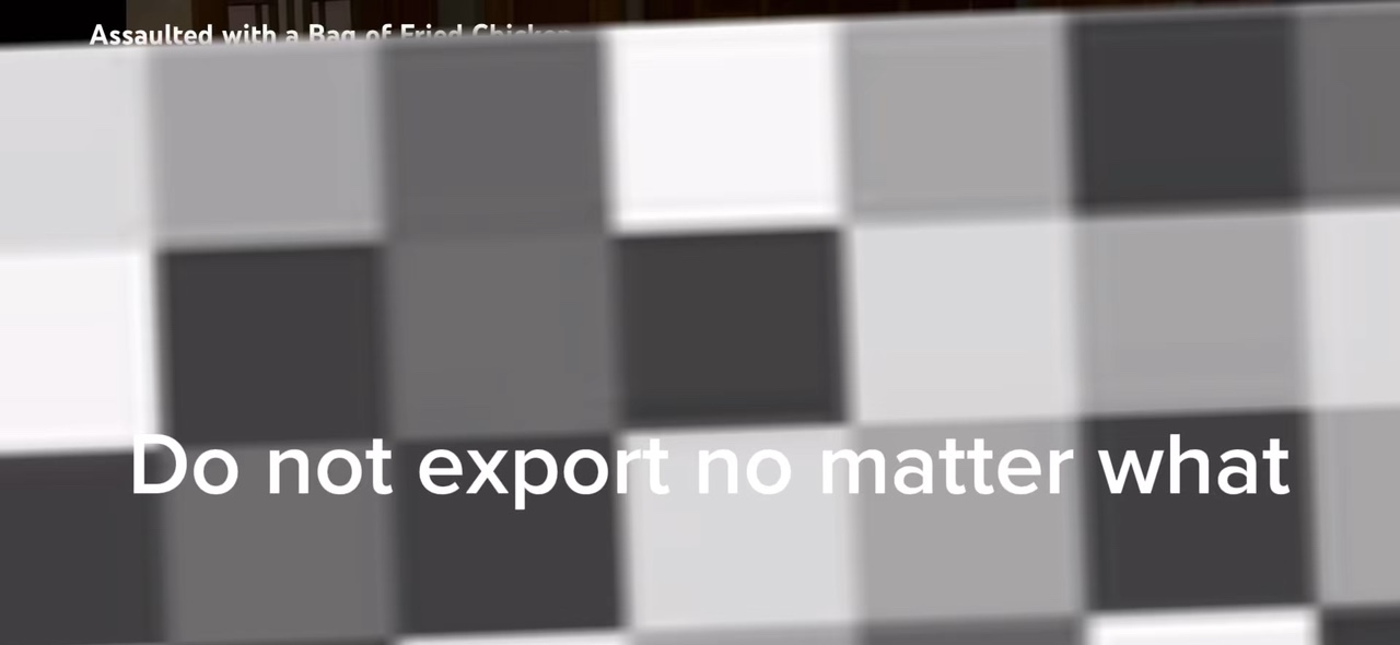 Do not export
