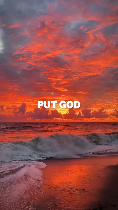 Coloque Deus em primeiro lugar
