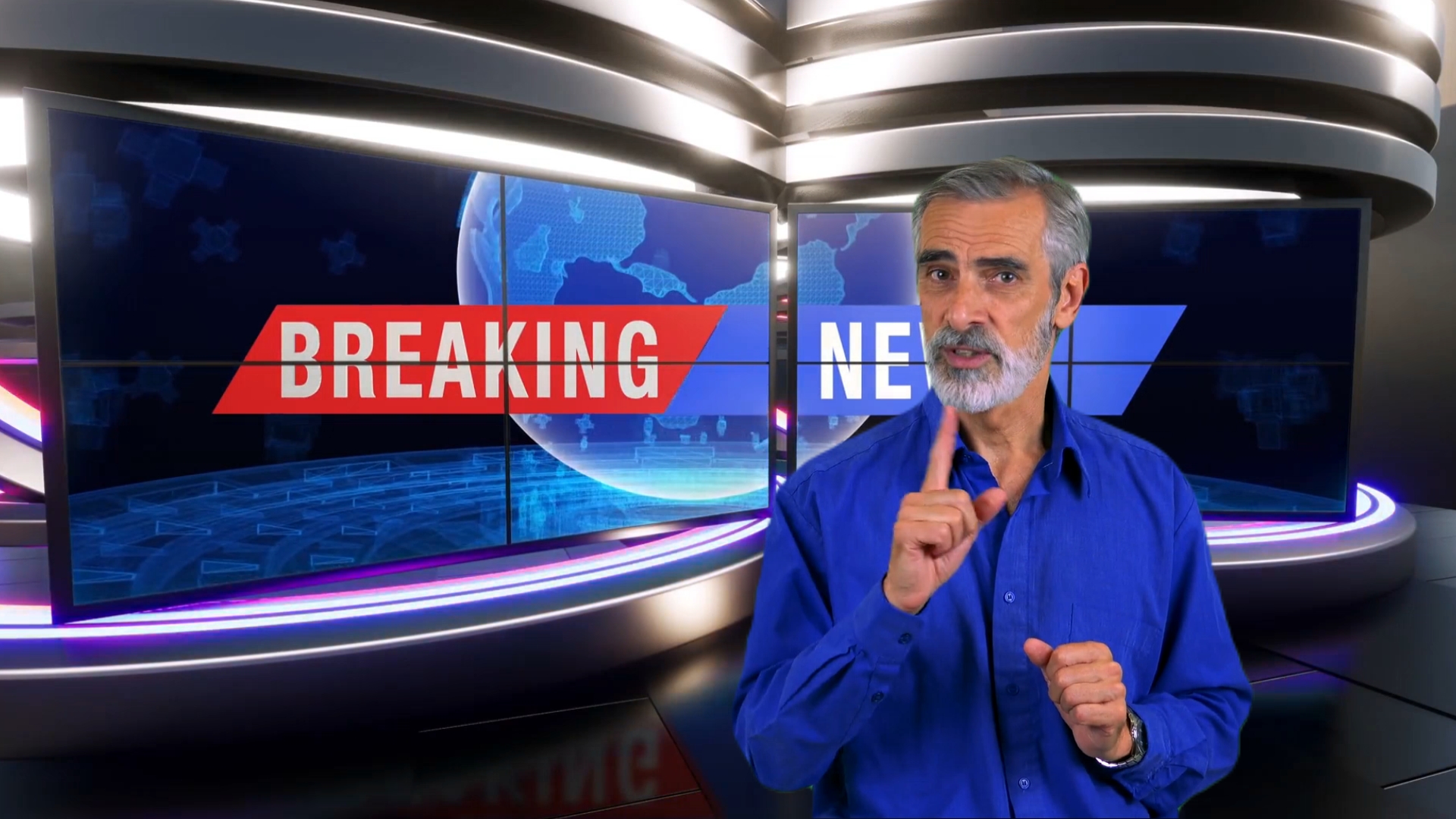 News 1 Video Replace