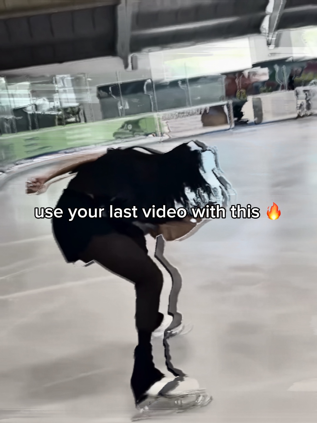 GAROTA DE PATINAÇÃO NO GELO 🔥 