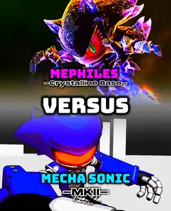 Mephiles vs Mecha so