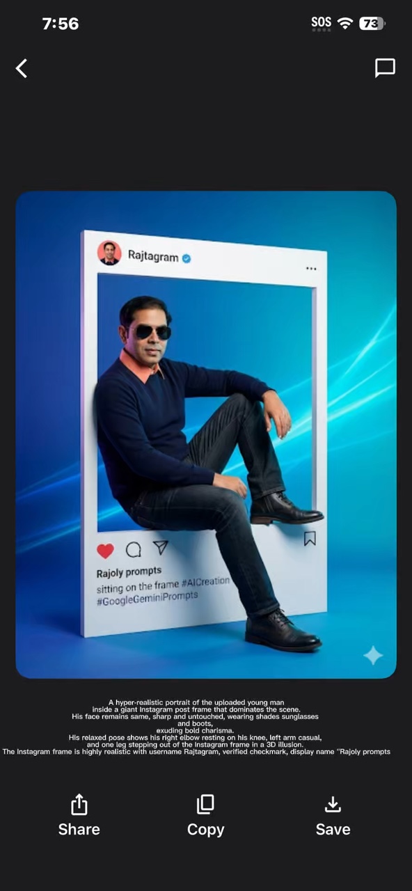 Foto do instagram