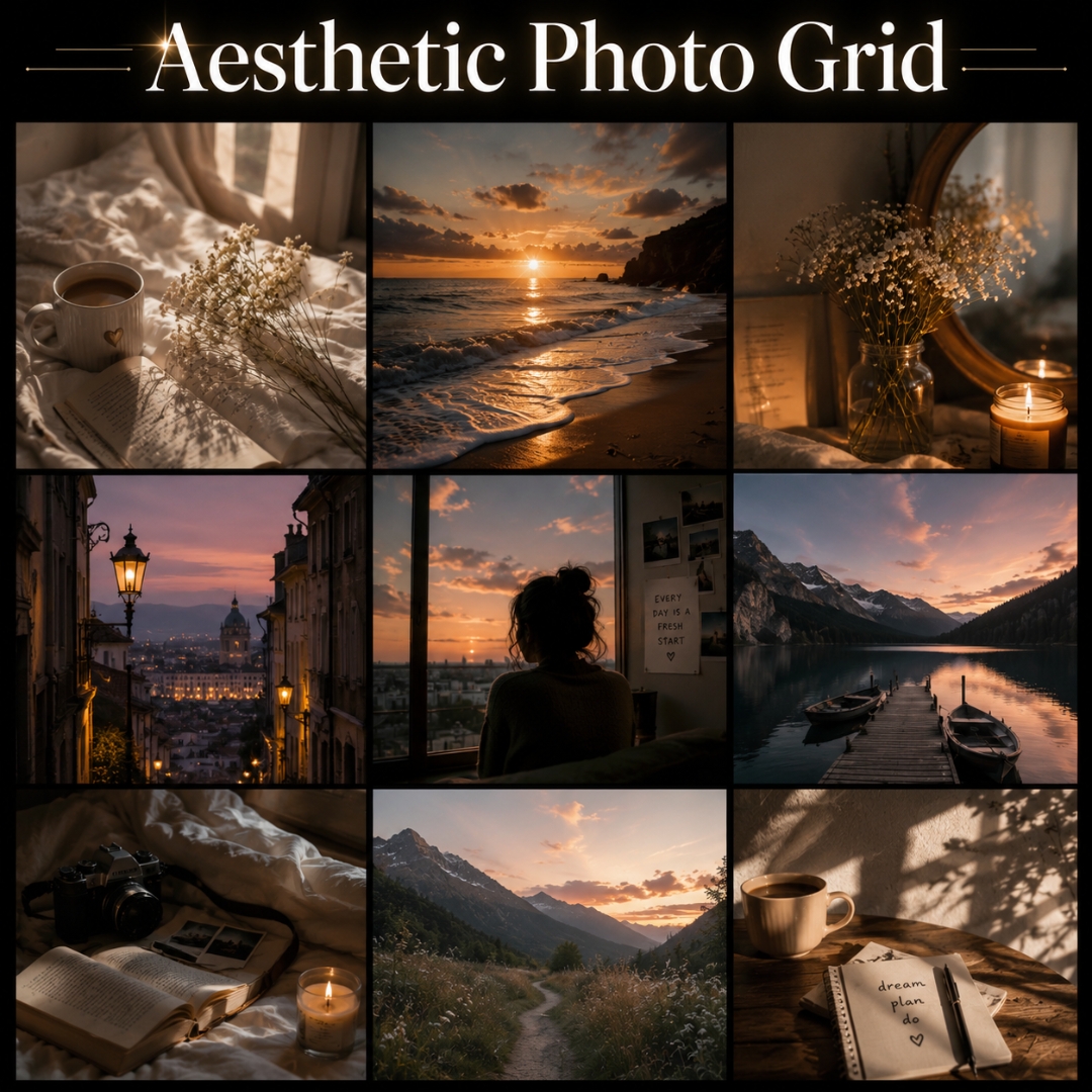 Grade de fotos