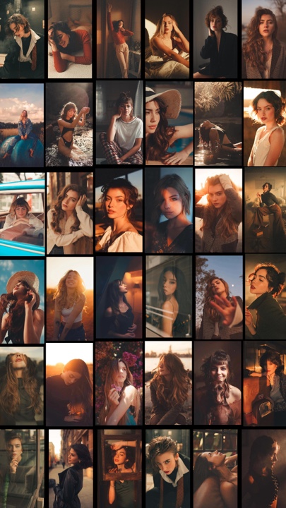 Pantalla de fotos