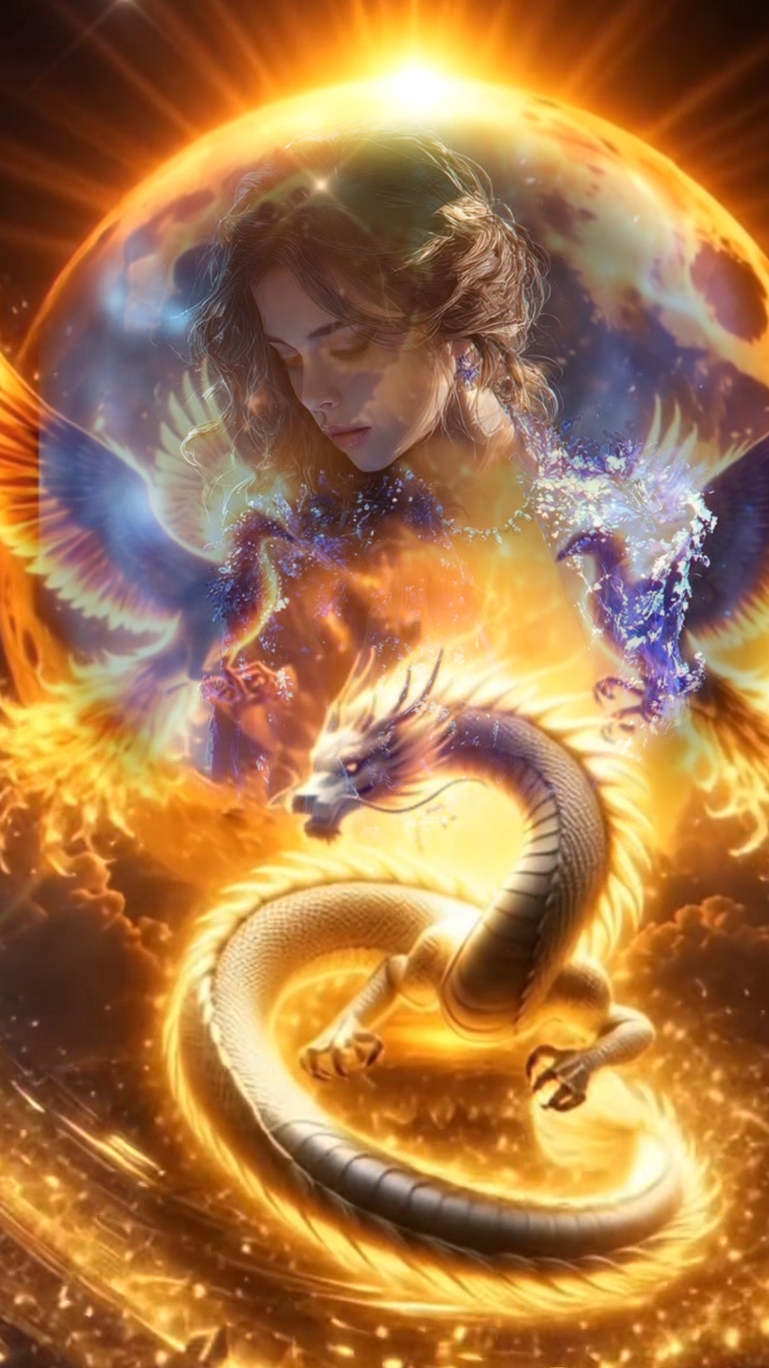 Sobreposição de Fênix de Dragão