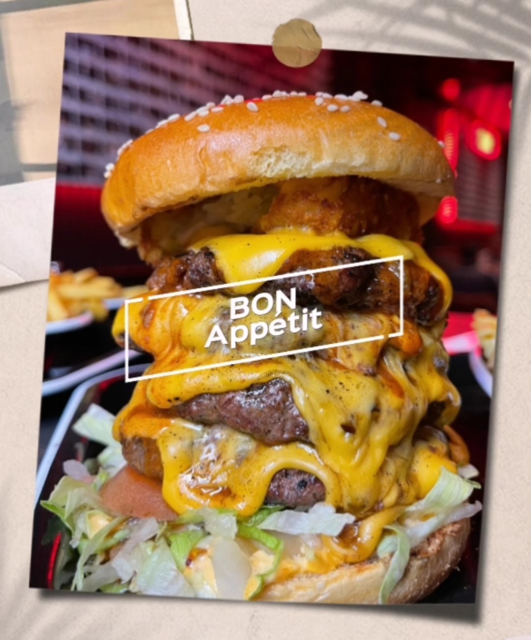 Hamburguesa para el hambre