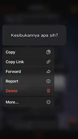 Kesibukannya apa?