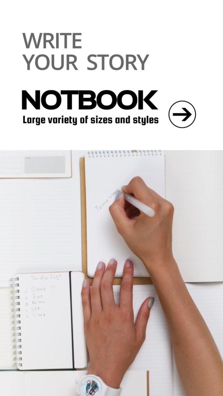 Stationery Product display