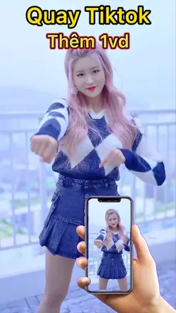 Ghép vd quay tiktok