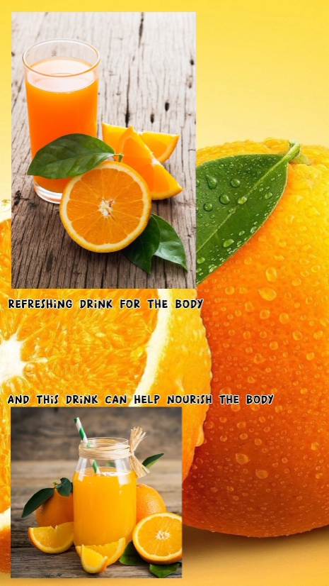 orange juice ad
