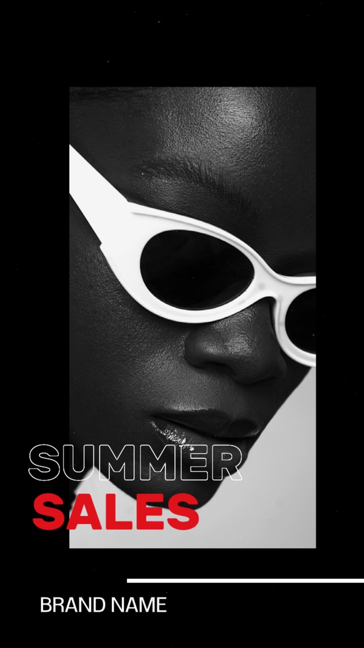 Sunglasses Product Promotion in Pop Pagazine Style