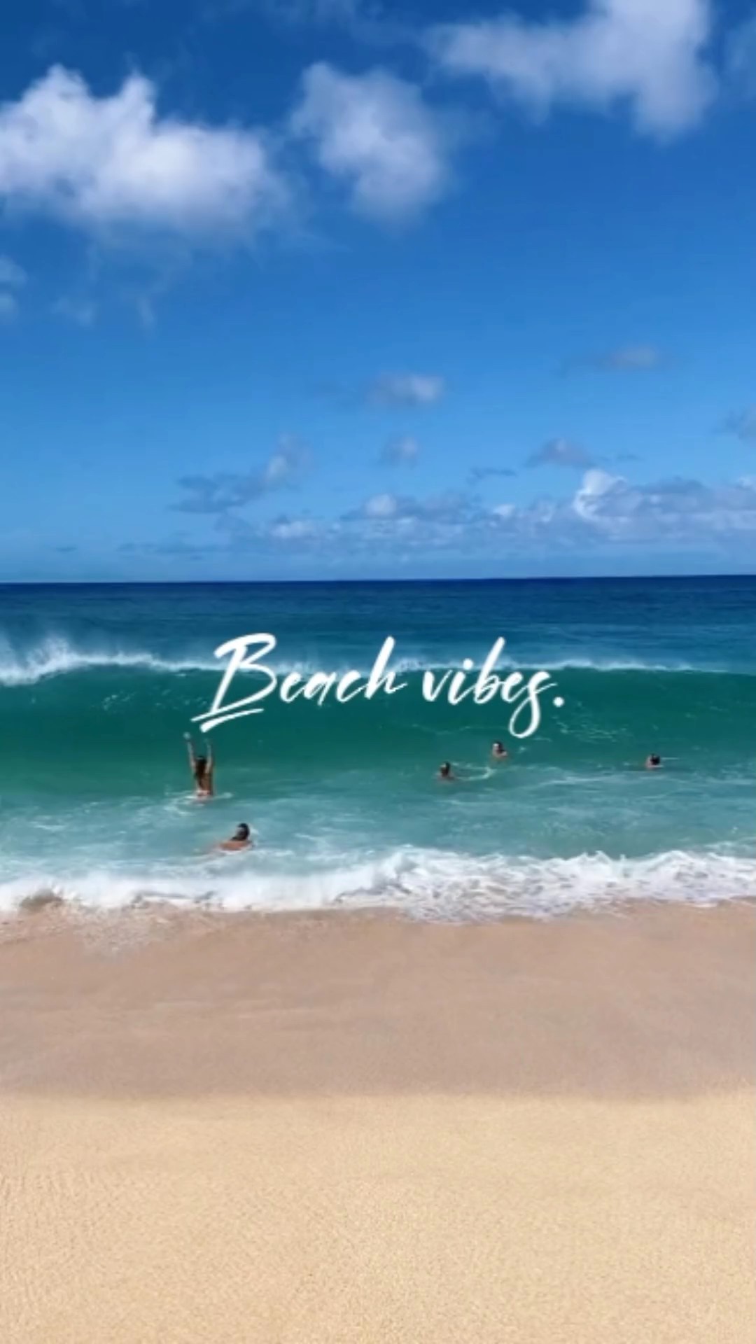 Ambiance de plage