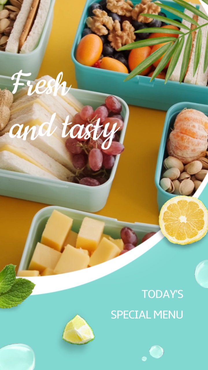 Promoción De Verano De Comida En Casa