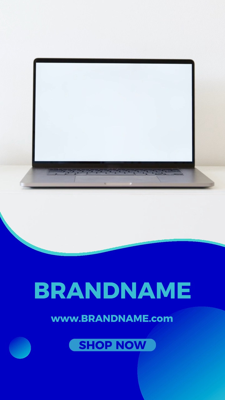 Neon Blue Electronic Display