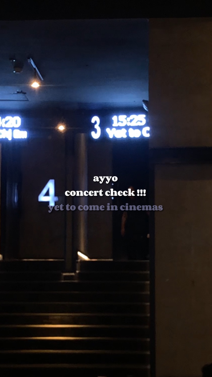 belum datang konser 