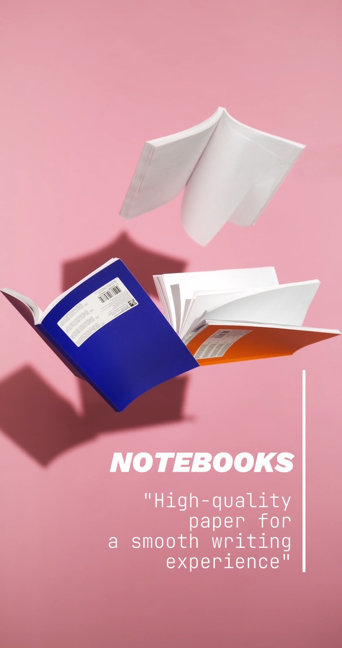 Plantilla de producto de papelería