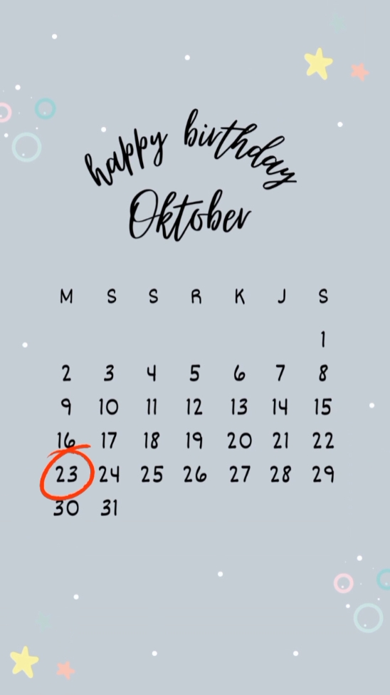 HBD 23 octobre 2022