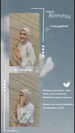 Birthday 04 Juli 22🥳