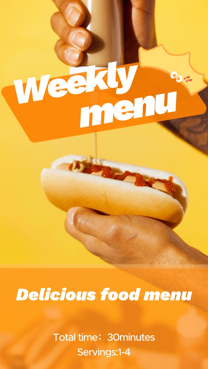 Minimalist Restaurant Promo