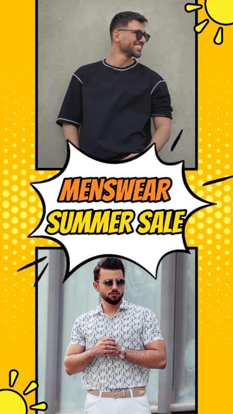 Herrenbekleidung Sommer Promotion Produkt