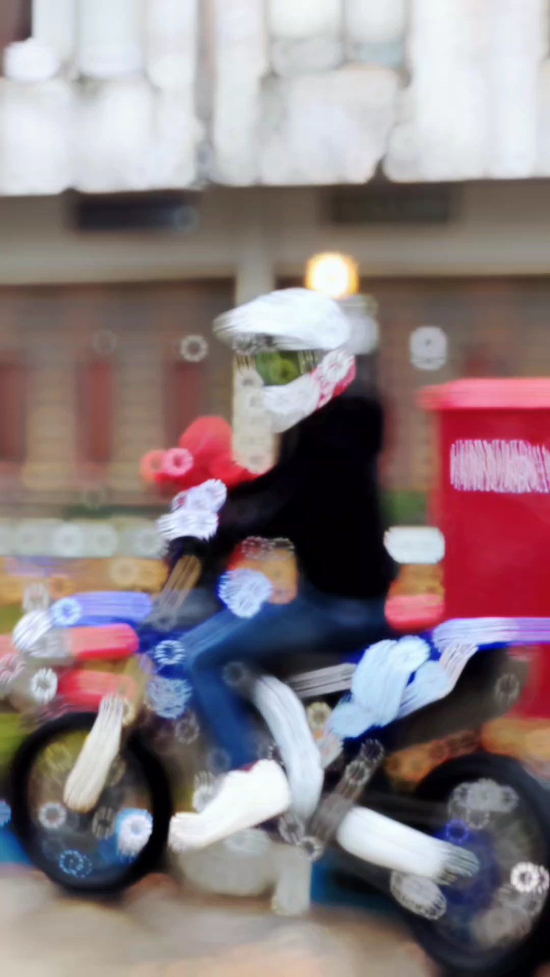 wheelie supermoto