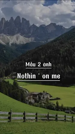 Mẫu 2 ảnh nhẹ nhàng