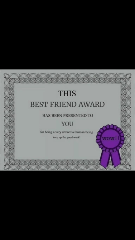 Premio al mejor amigo 