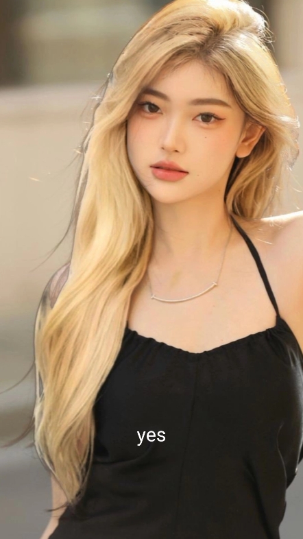 Blondes Haar