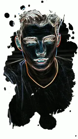 neon painting