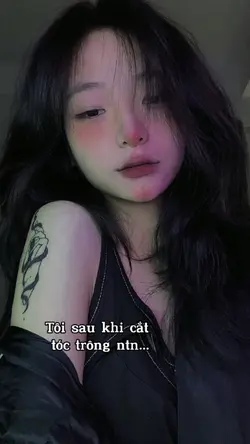 Tôi sau khi cắt tóc 