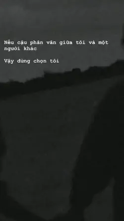 Đừng chọn tôi..